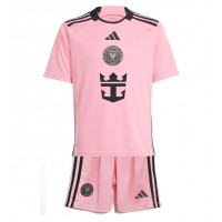 Maglia Calcio Inter Miami Prima Divisa Bambino 2024-25 Manica Corta (+ pantaloncini)